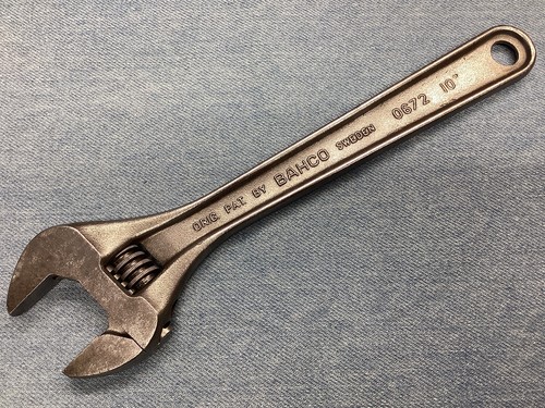 Vintage bahco adjustable - vintage,