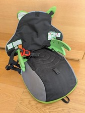 Trunki Boostapak Travel Backpack Booster Car Seat Green - Booster Seat Travel