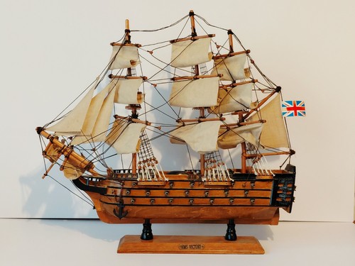 Victory wooden sailship - h.m.s,