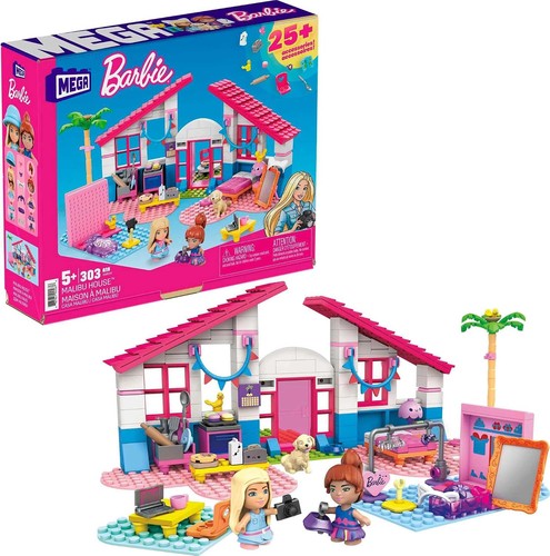 Mega barbie malibu - malibu, house
