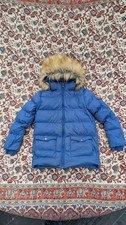 Boys Or Girls Pyrenex Blue Down Jacket Coat - Age 12 Years