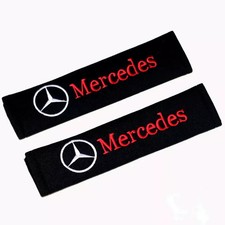 2 x MERCEDES BENZ Embroidered