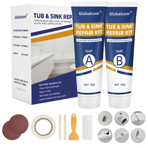 Fiberglass tub repair kit - fiberglass,