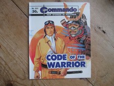 commando magazine war stories in pictures  vintage no 2231 code of the warrior