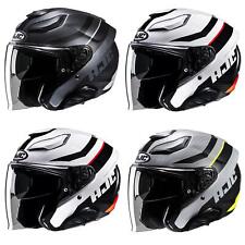 HJC F31 Naby Open Face Motorcycle Helmet Fibreglass Cruiser Scooter Bike Lid