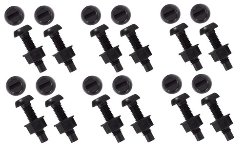 12pc number plate plastic - number,