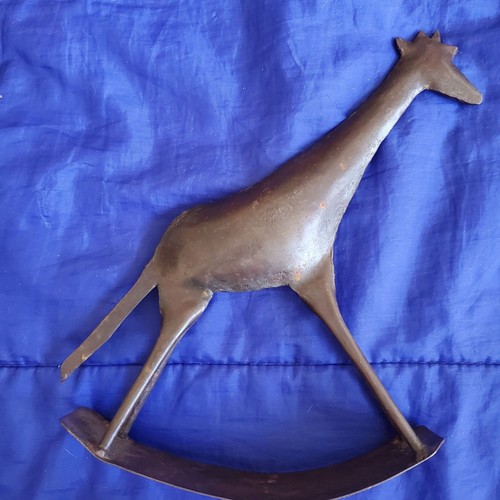 Vintage giraffe rocking - giraffe,