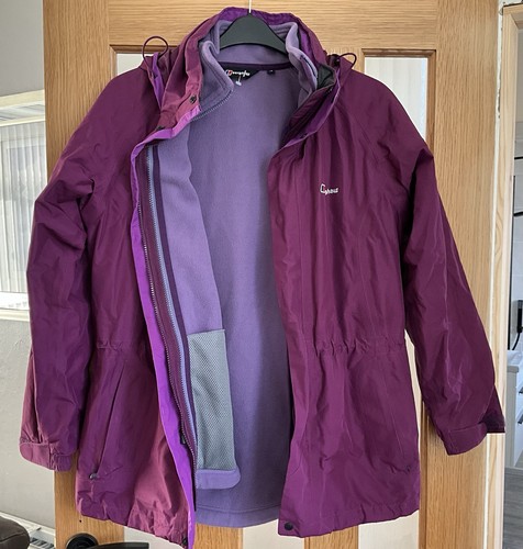 Purple berghaus hooded gortex - berghaus,