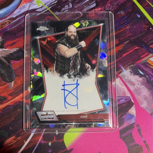 2026 topps chrome wwe ivar - topps,