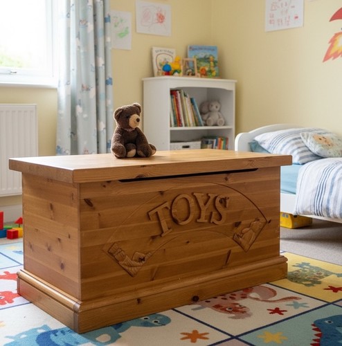 Large wood hibba classic chest - wood,