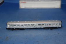 Fleischmann Piccolo 'N' 8121 DB Silverfish 2nd Class Coach (Boxed, Lights)