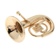 1:12 Dollhouse Miniature Tuba