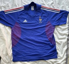 France 2002/04 Vintage Home Football Shirt XL Adidas