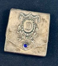 Antique Silver 800 Match