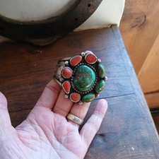 GENUINE VINTAGE NAVAJO SILVER