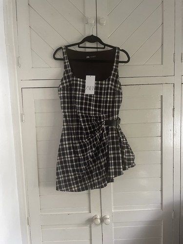 Zara tartan check assymetrical - tartan,