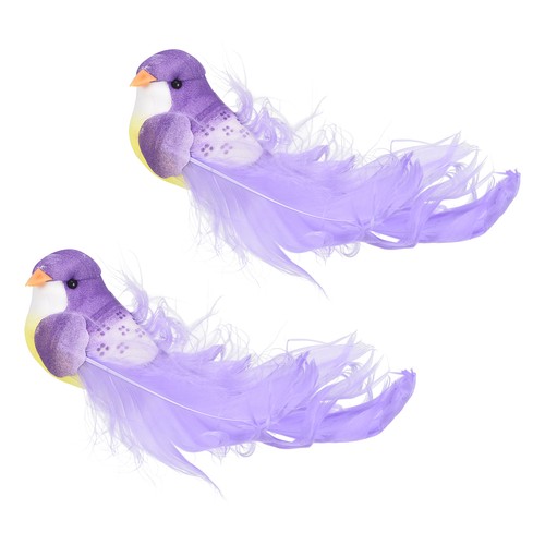 2pcs purple realistic - 2pcs,