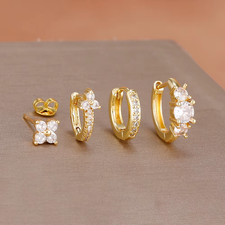 4PCS Fashion Small Crystal
