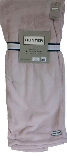 Hunter plush throw - hunter,
