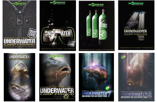Korda underwater dvds - korda,
