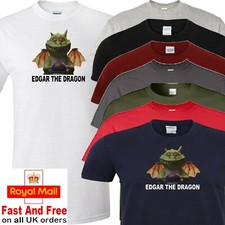 edgar the dragon digital printed t shirt