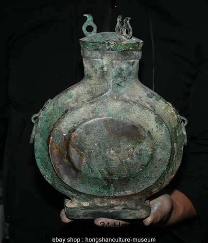 Old chinese dynasty bronze - 10",