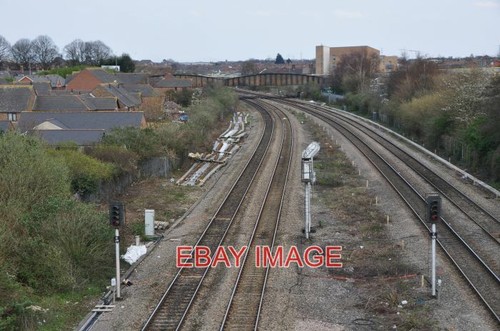 Photo cardiff railway line - railway, a