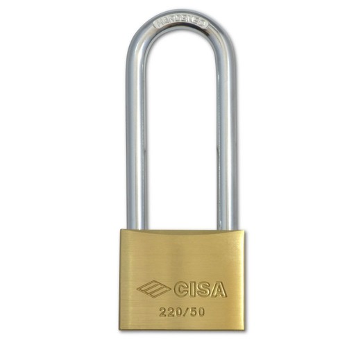Cisa brass padlock - padlock, 22011