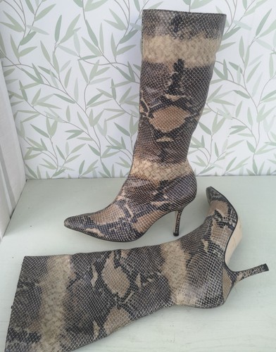 Vintage snakeskin leather knee - vintage,