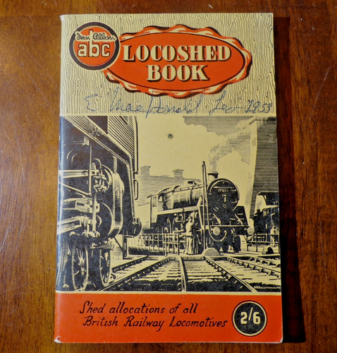 Ian allan locoshed book - allan,
