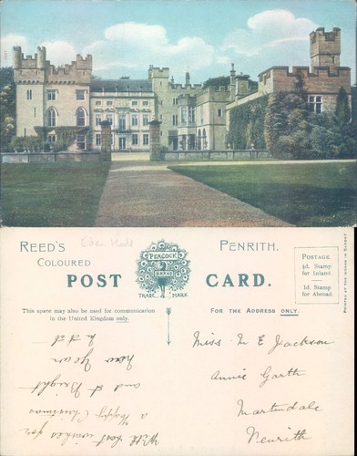 Eden hall castle - hall, penrith