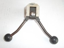 Spring loaded folding bipod stand for rifle support - adapted for Anschutz rail