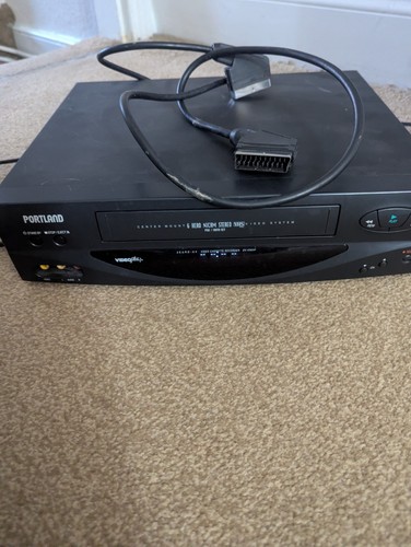 Portland k2a0p vhs vcr - portland, dv-k2a0p