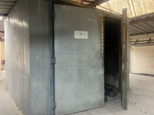 Gas fired recirculation powder - gas,
