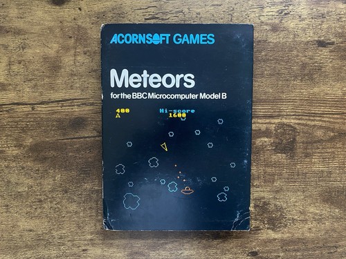Acornsoft games meteors for - meteors,