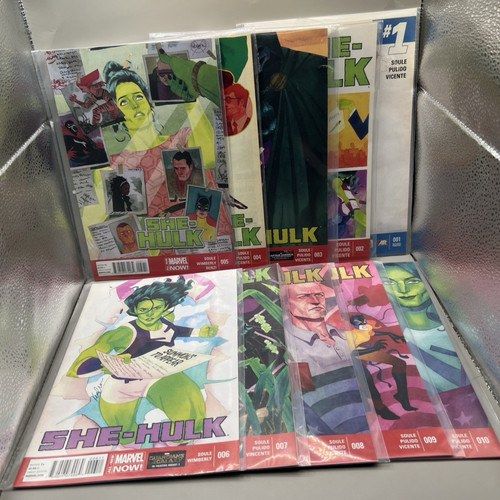 Marvel she hulk 10 - she-hulk, (2014)