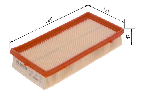 Bosch air filter suzuki opel - air,