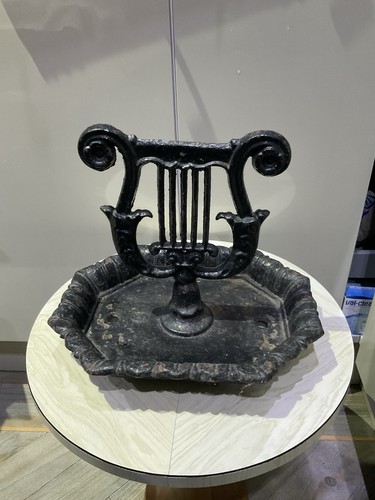 Boot scraper black cast - scraper,