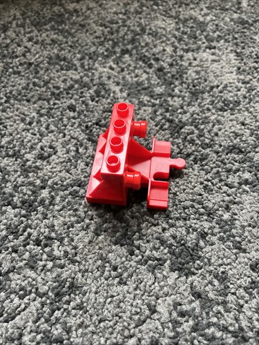 Lego duplo red train buffer - red,