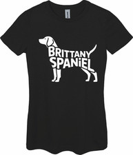 Brittany Spaniel Typography