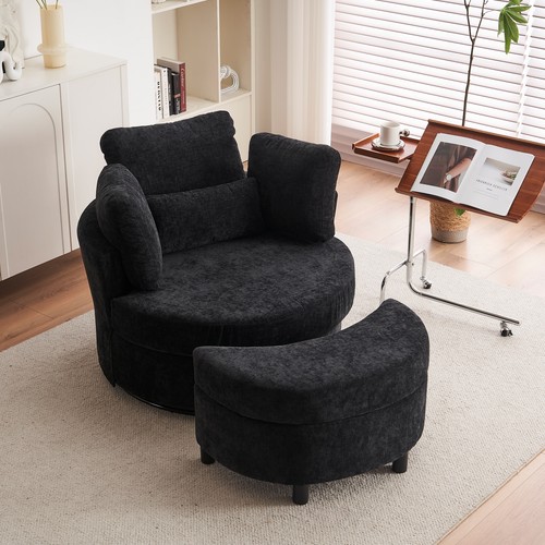 Soft fabric sofa armchair - soft,