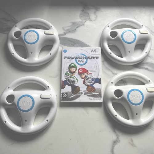 Wii mario kart game with - game,