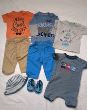 Baby Boys 3/6 Months Spring /Summer Clothing Outfits /Set Bundle Ex-Condition