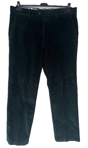 Men dark green corduroy - m&s,
