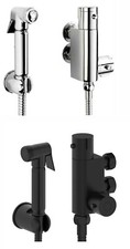 Douche Bidet Shattaf Chrome Black Muslim Shower Spray Brass Thermostatic Kit Set