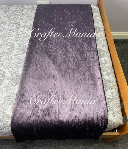Crushed velvet reversible - crushed,