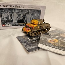 Corgi M4 A3 Sherman Tank TIGER FACE US Army - CORGI Forgotten Heroes US51008 ii