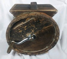 Barrel Butter Churn, Wooden