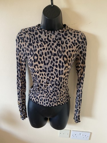 Leopard print top - top, size