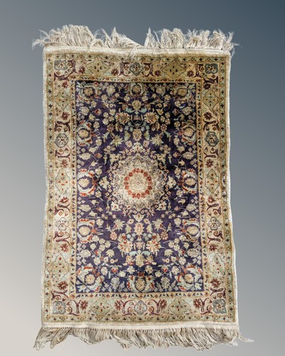 Beautiful chinese silk rug - silk,